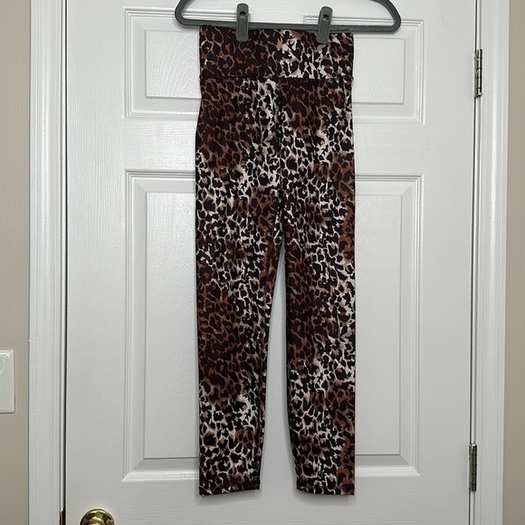 VERONICA BEARD Vilena leopard leggings XS NWT - Picture 3 of 7